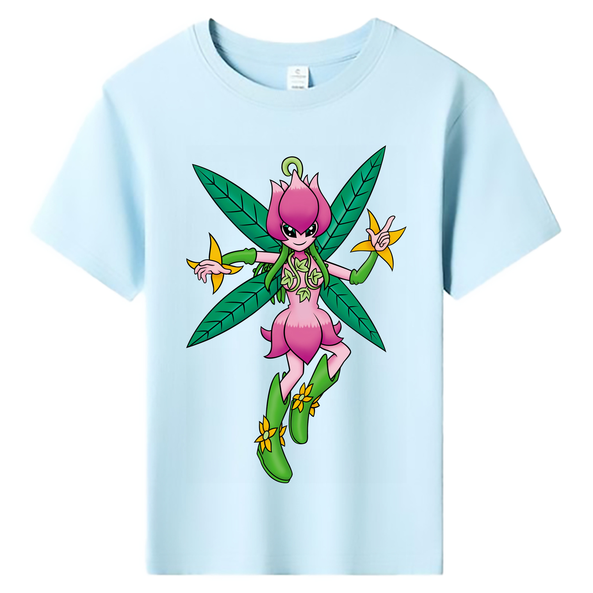 （画像用） Digimon デジタルモンスター/デジモン 綿100％キッズTシャツ（フロントプリント）
